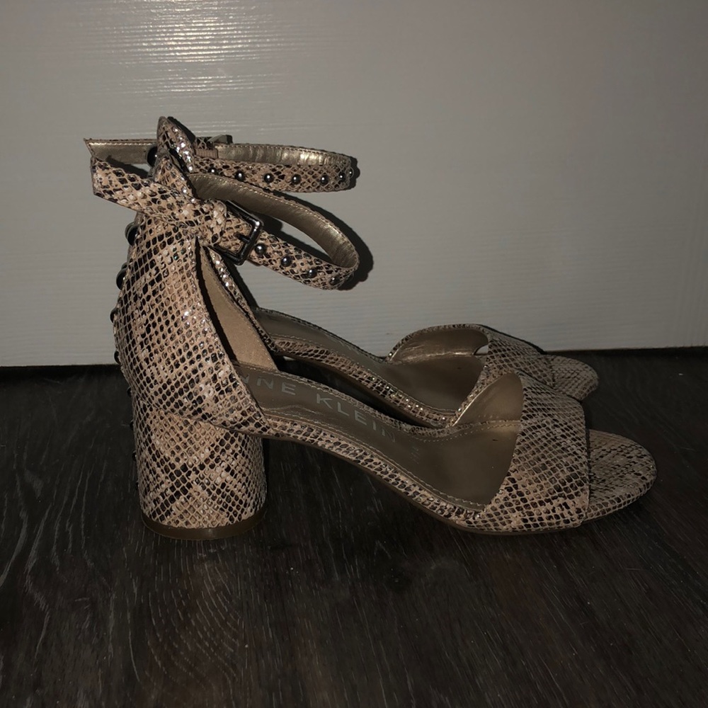 Snakeskin heels